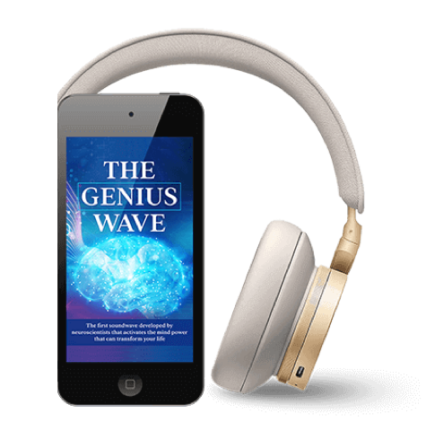 Visual representation of the Genius Song brainwave entrainment audio program